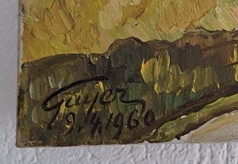 Gemälde: Gemälde von Walter Guyer – Gebraucht aus Schindellegi von Etzelkulm 1