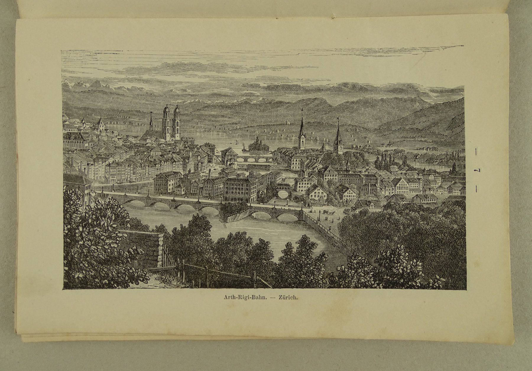 Libri: ARTH-RIGI-BAHN, UM 1880 – Usato da Grüningen venduto da Kartensammler 3