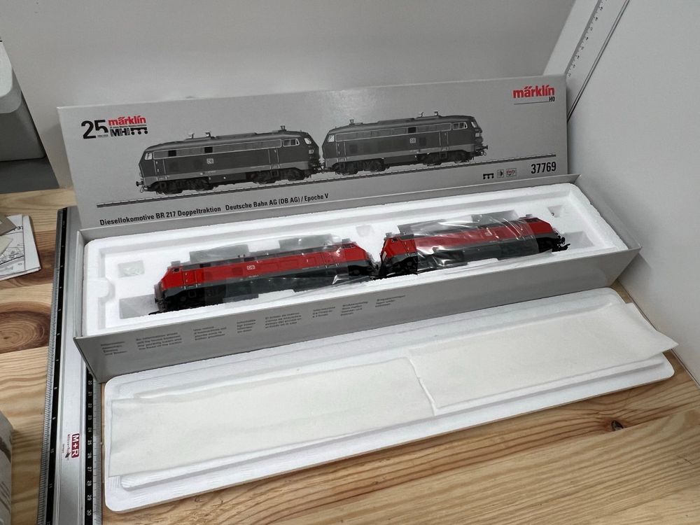 Märklin HO 37769 Diesellokomotive BR 217 DB AG MHI (Gebraucht) in ...