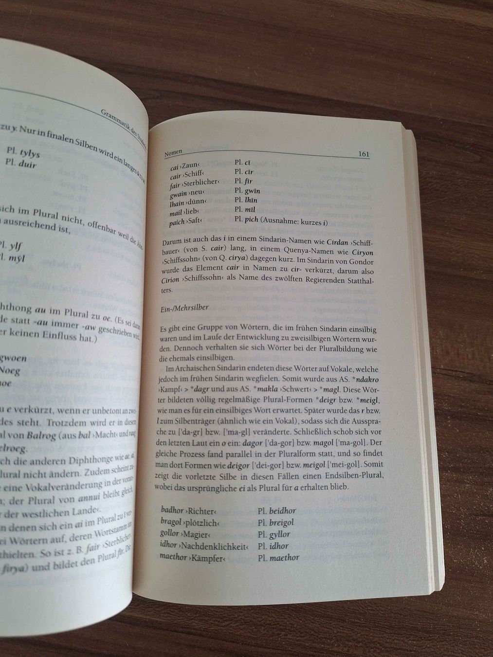 Libri: Das grosse Elbisch Buch Herr der Ringe Wörterbuch – Usato da Grenchen venduto da LadyCalis 4