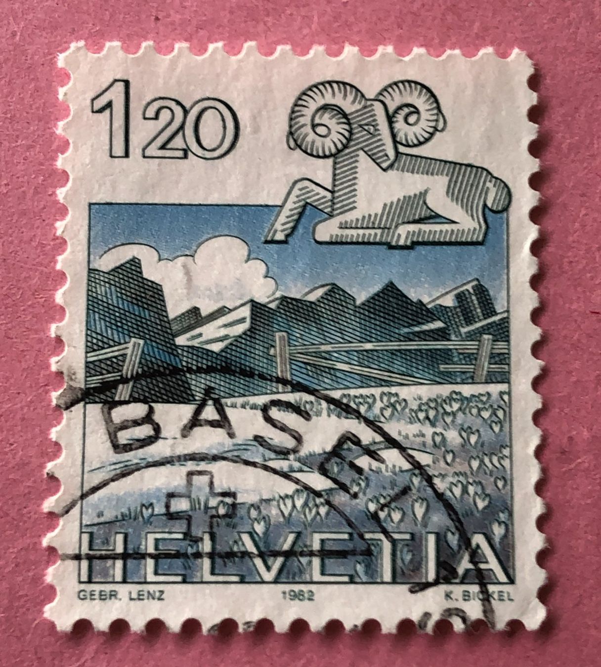 Tutti i francobolli:  Nr.682 mit Stempel Basel – Usato da Aarau venduto da Billa007