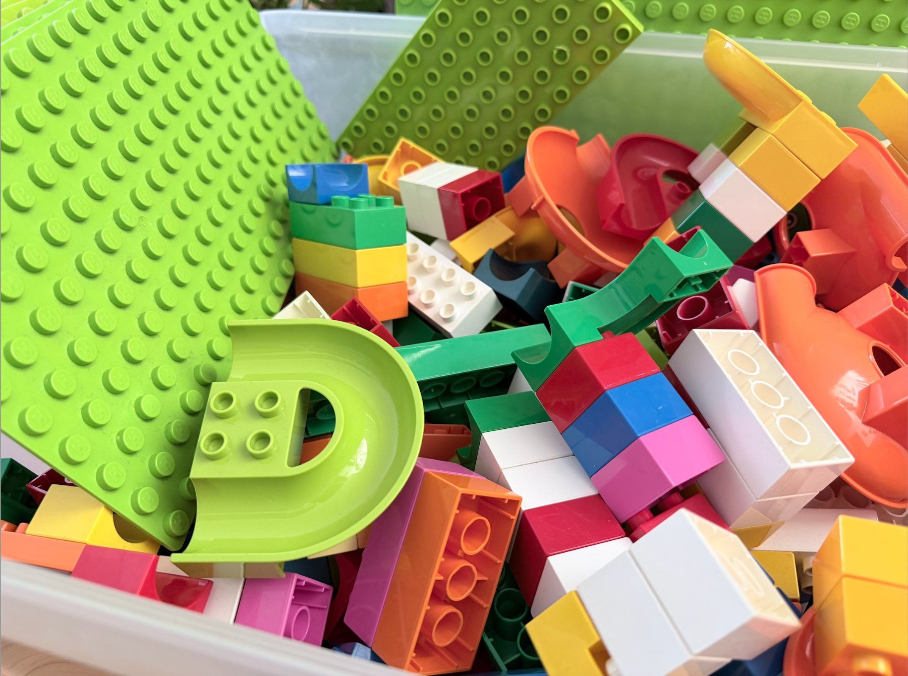 Hubelino Giocattoli: Hubelino Duplo Kugelbahn – Usato da Zürich venduto da machtgrafik