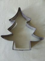 Antike Metall Ausstechform Tanne