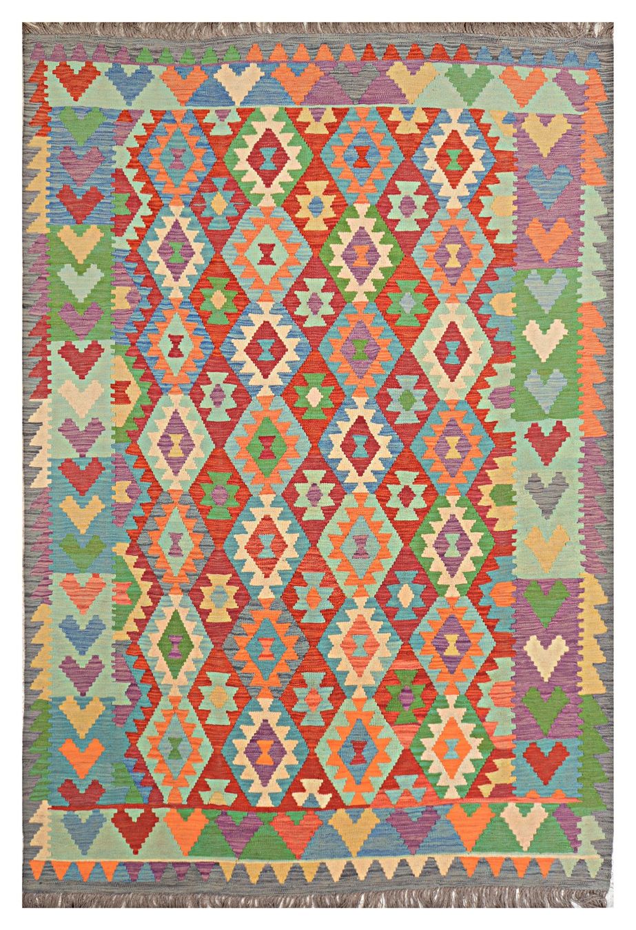 Kelim Tappeti: Oriente Kelim Teppich 200x300 cm – Nuovo e nell'imballaggio originale da Lahore venduto da Fairways79 1