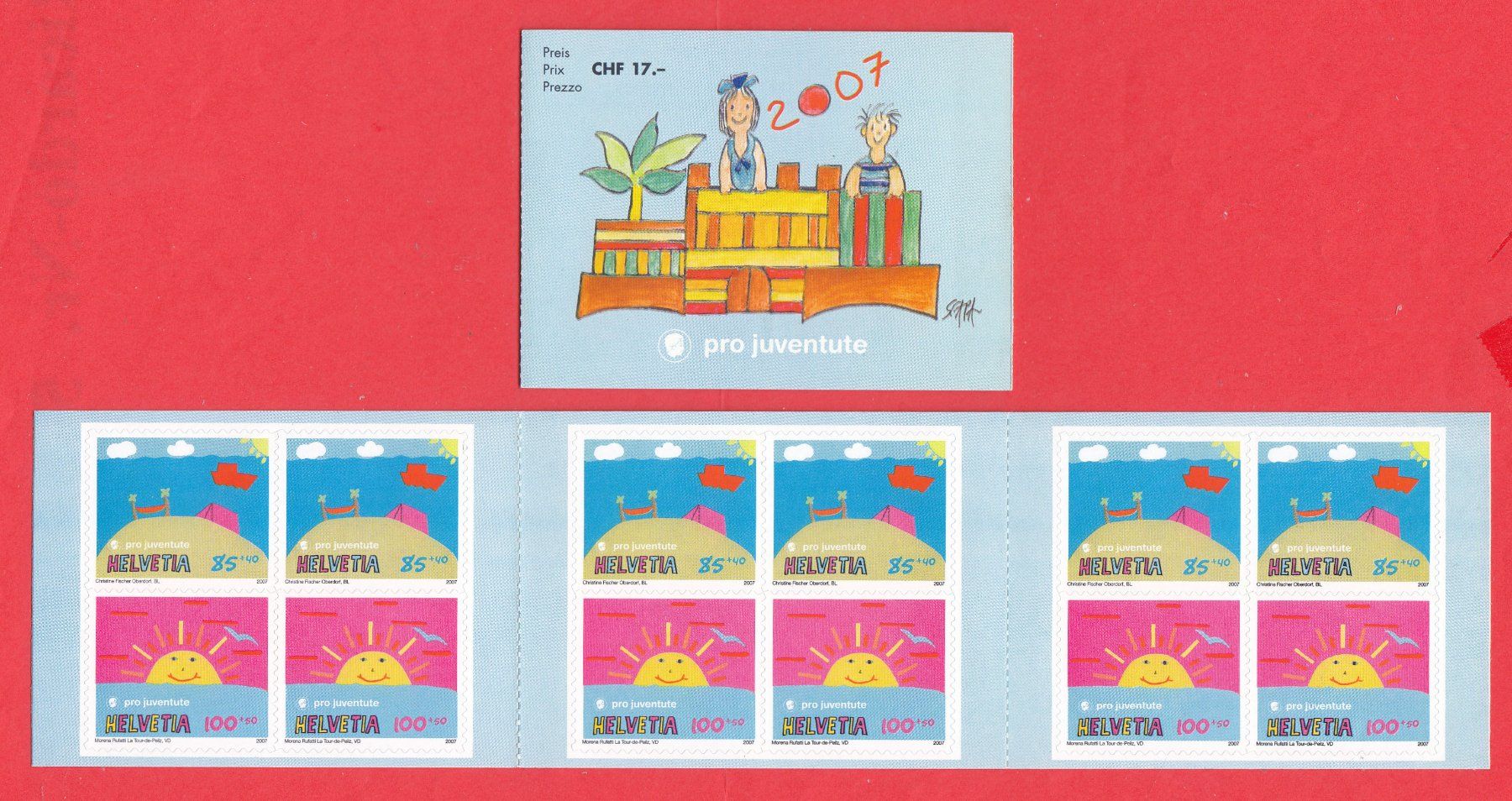 Tutti i francobolli: 2007  Pro Juventute 1x Markenheft  ** Postfrisch ** – Nuovo (secondo la descrizione) da Adliswil venduto da Aenti