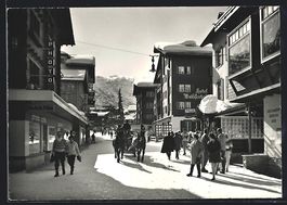 Zermatt, Hotel Walliserhof in der Dorfst