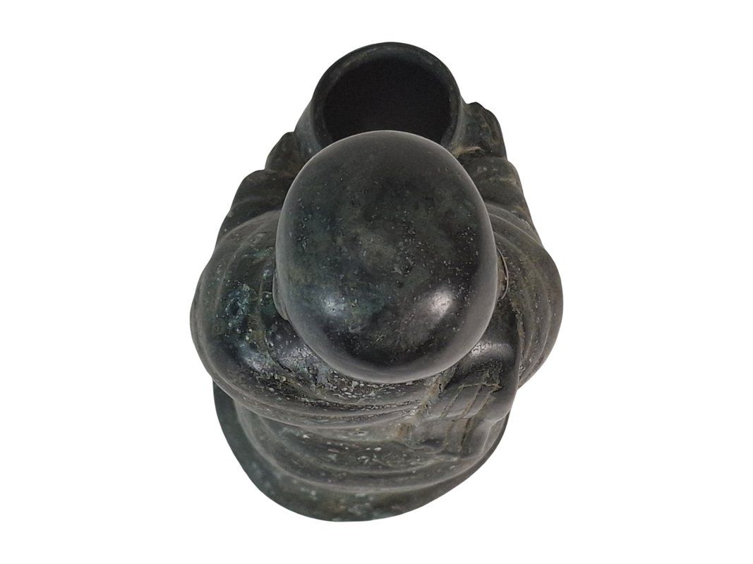 Sculture & Statue: Buddhistische Mönchsfigur mit Topf – Usato da Wil SG venduto da Restwert_Wil 5