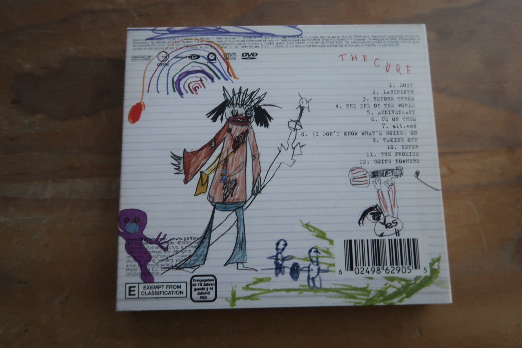 CD: THE CURE - ST - CD - Deluxe Edition mit DVD – Usato da Basel venduto da Patiscat 2