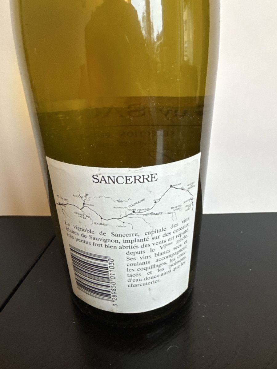 Vino: Vin Sancerre 1992 Guy Saget, millésime d'exception ! – Usato da Lausanne venduto da theodorbagwell 3