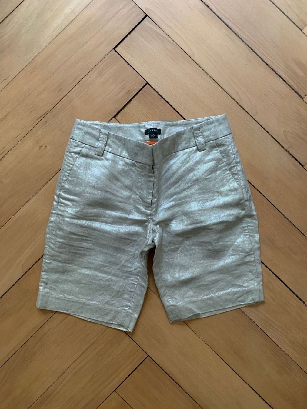 J.Crew Pantaloni: J.CREW - Shorts goldglänzend S – Usato da Zürich venduto da Diazaio