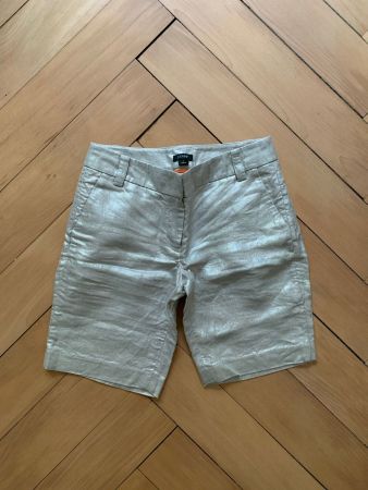 J.CREW - Shorts goldglänzend S