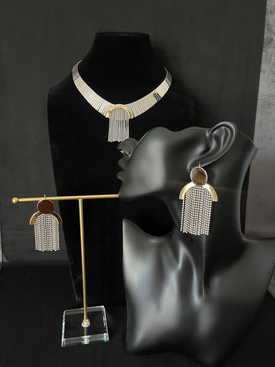 art-deco-collier-ohrring-925-silber-retro-60er-n-1-gebraucht-in