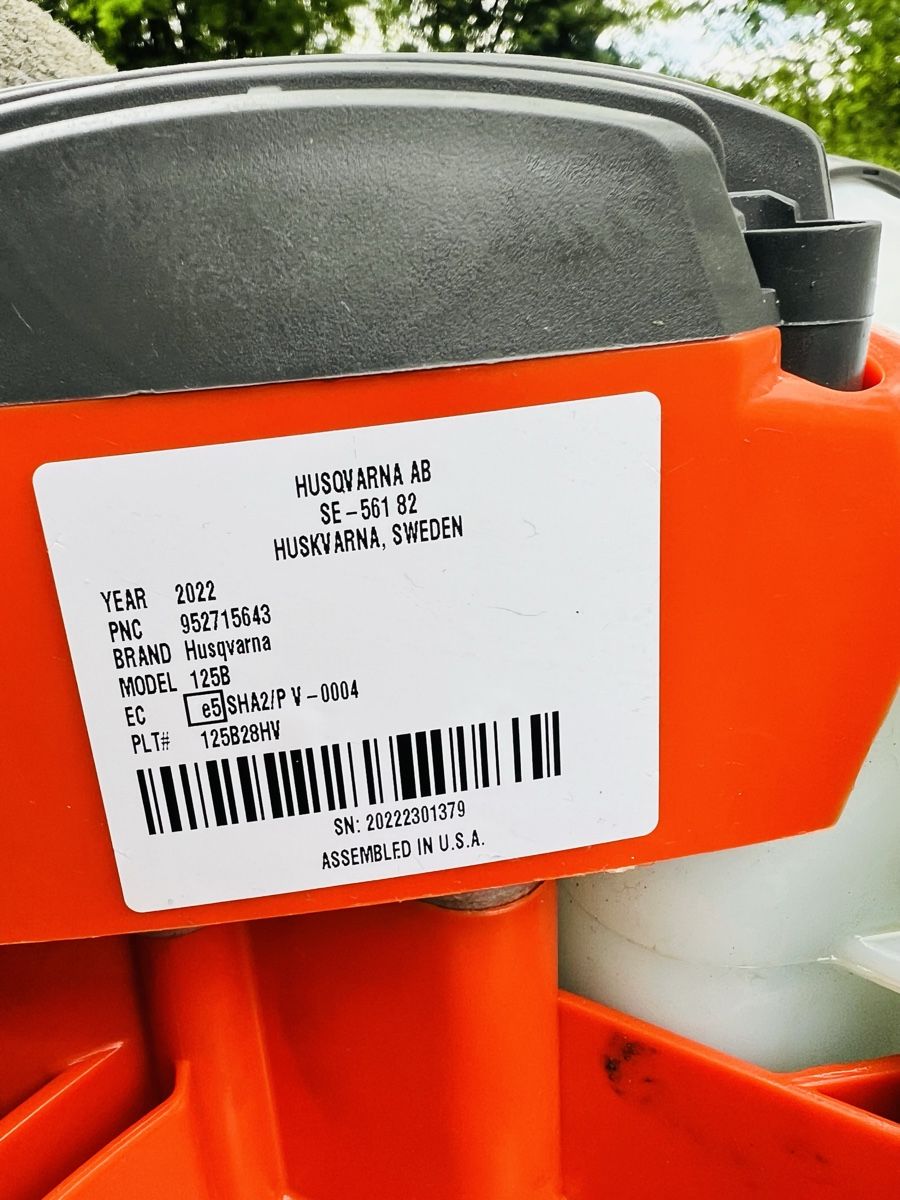 Husqvarna Soffiatori & Aspiratori per foglie: Laubblaser Husqvarna 125 B.2022 – Usato da Urdorf venduto da Faz_19 6