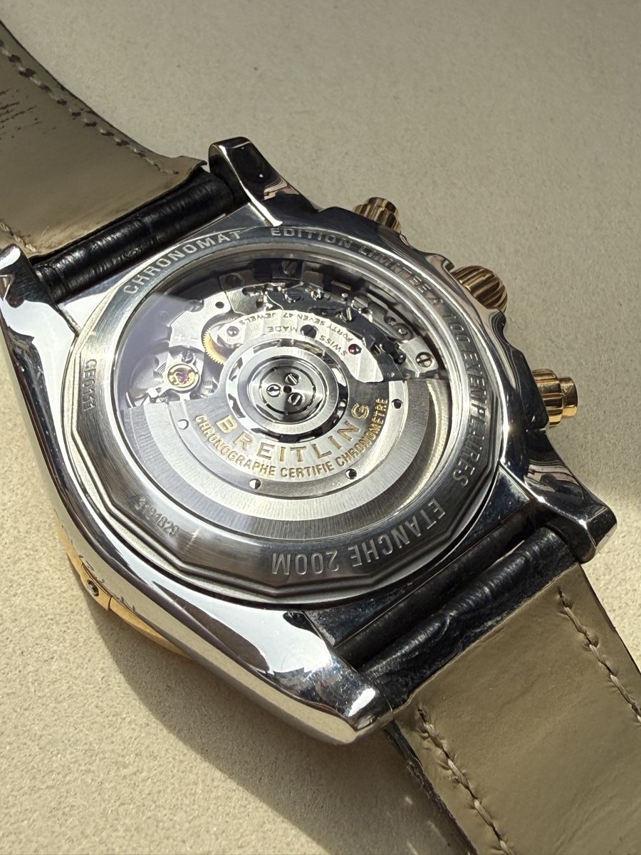 Breitling Montres: Breitling Chronomat 44 72/100 Limited Full Set – D'occasion à Zürich par watchdealer-24 7