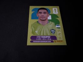 Panini FIFA Fussball WM 2026 Sticker Utkir Yusupov UZB 2