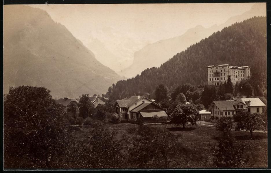 Fotografie & Manifesti: Fotografie Interlaken, Blick nach dem Ho – Usato da Berlin venduto da bartko-reher