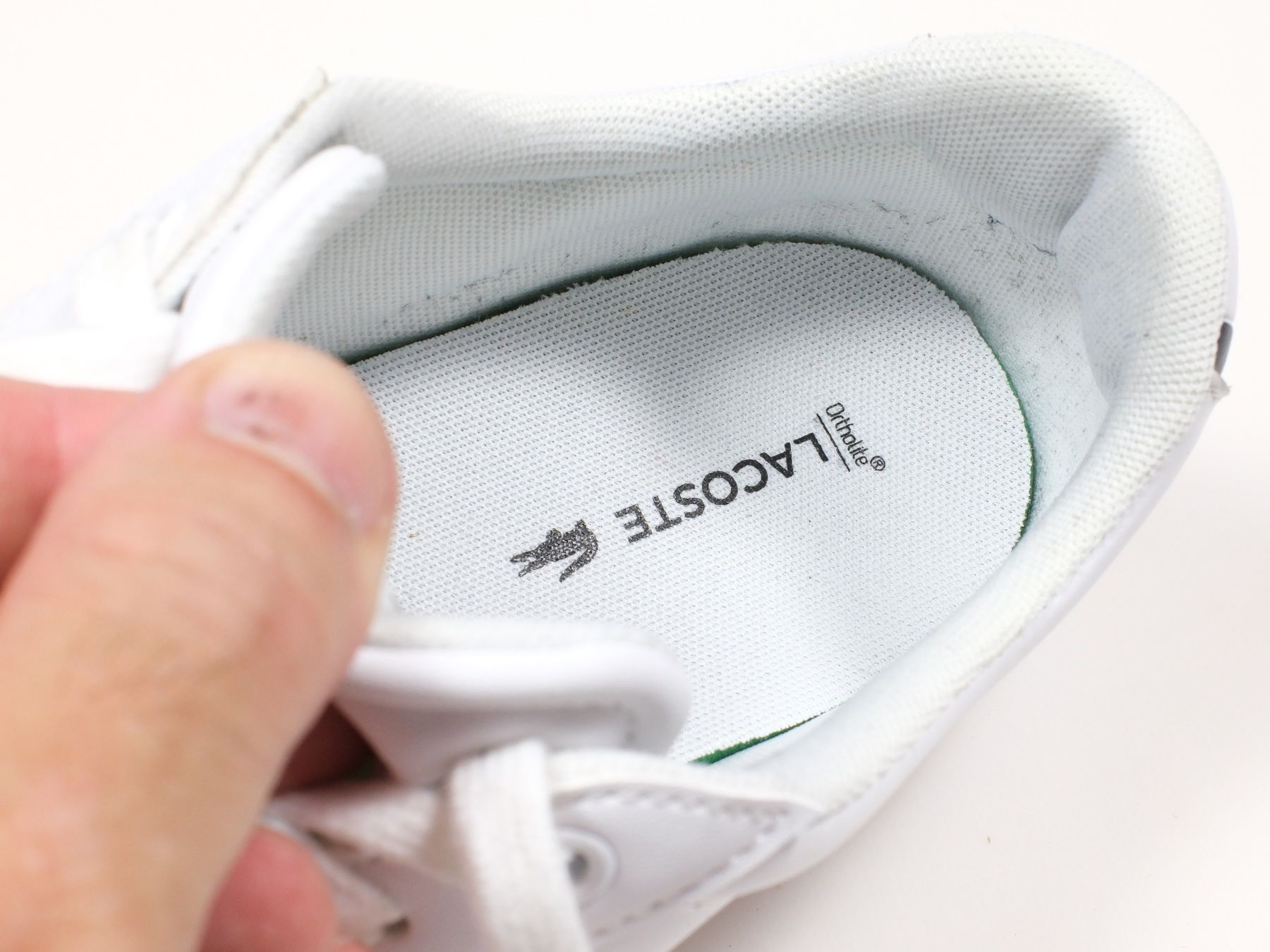 Lacoste Chaussures hommes: LACOSTE Sneaker CARNABY EVO, weiss, Grösse 42 – D'occasion à Lobsigen par Markus_Haenggi_Bern 6