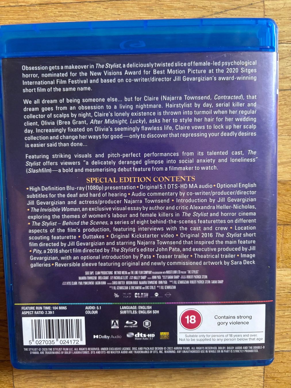 Tutti i DVDs: THE STYLIST. (Arrow Blu-ray) – Usato da Basel venduto da san_2qlq 1