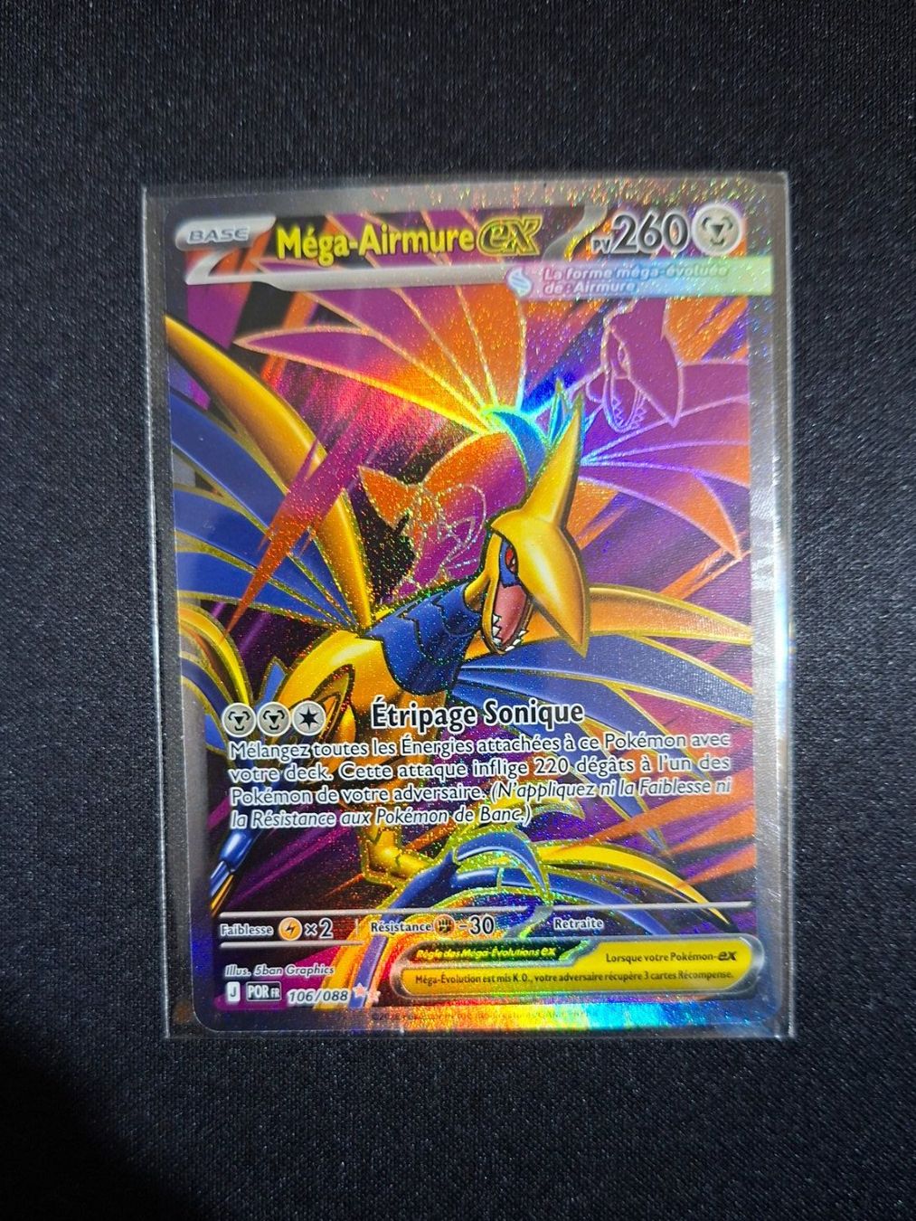 Pokémon Sammelbilder & Trading cards: Pokémon Méga-Airmure EX 106/088 - FR – Neu (gemäss Beschreibung) aus Valeyres-sous-Rances von gegg