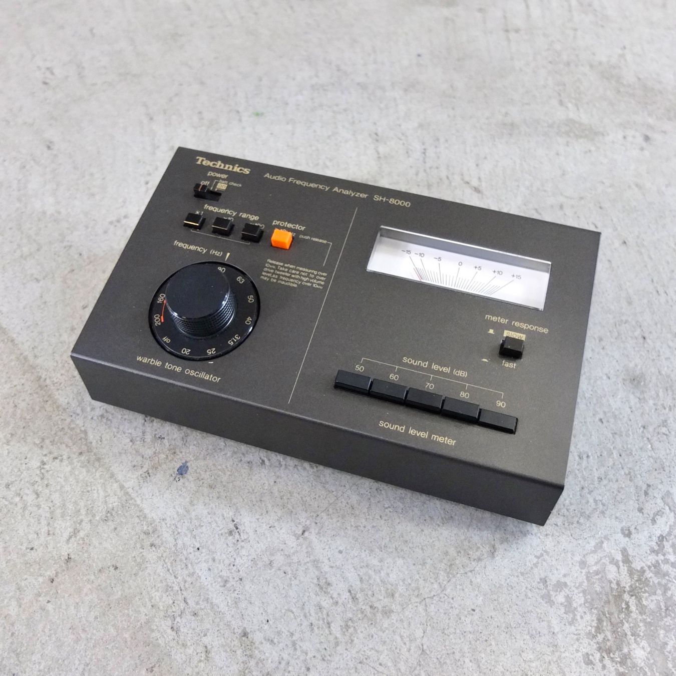 Equalizer: Technics SH-8000 Audio Frequency Analyzer – Gebraucht aus Basel von Brocki-auf-dem-Wolf 3