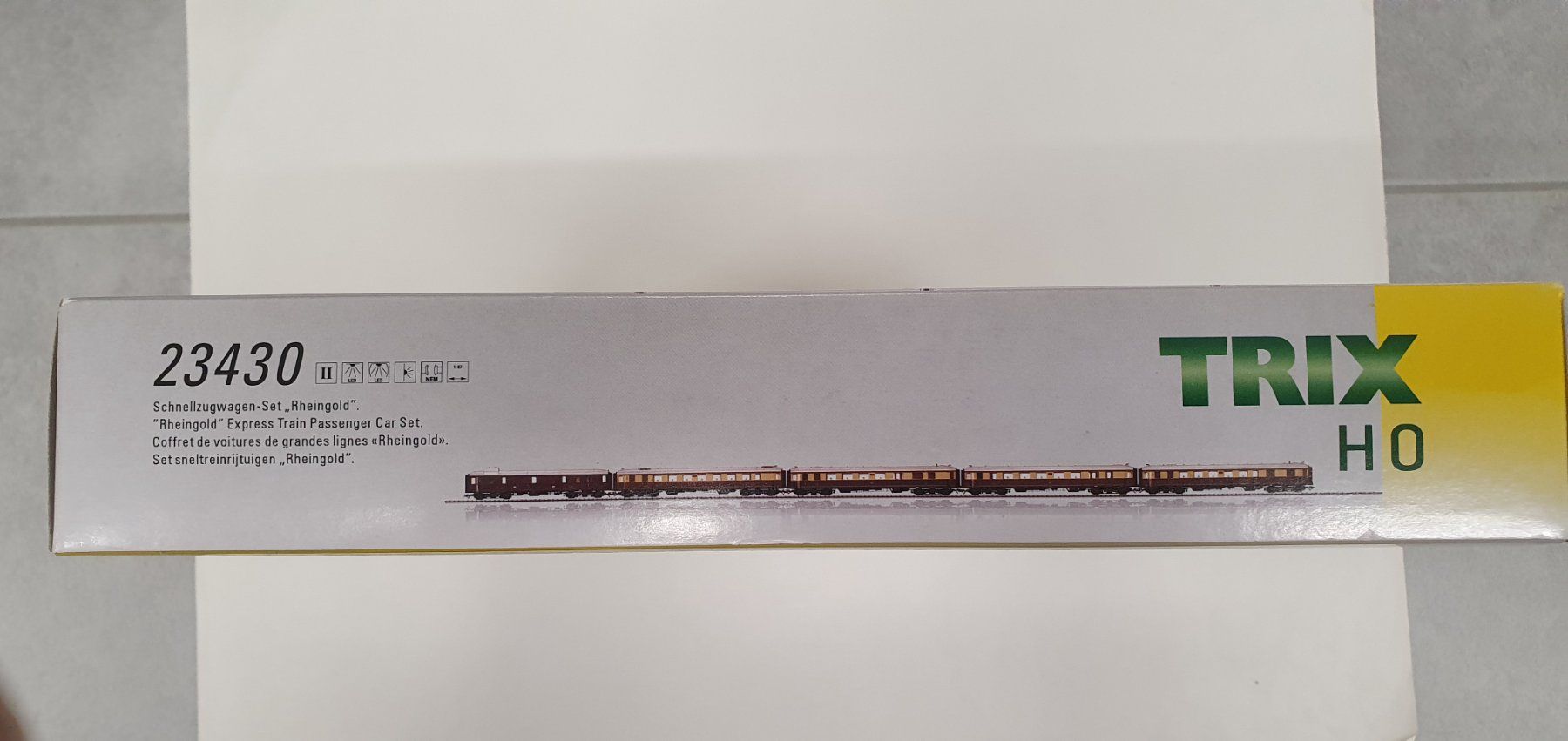 Trix Modellini di ferrovie: TRIX 23430 Set DRG Rheingold Epoche II – Nuovo e nell'imballaggio originale da Würenlos venduto da juruth 6