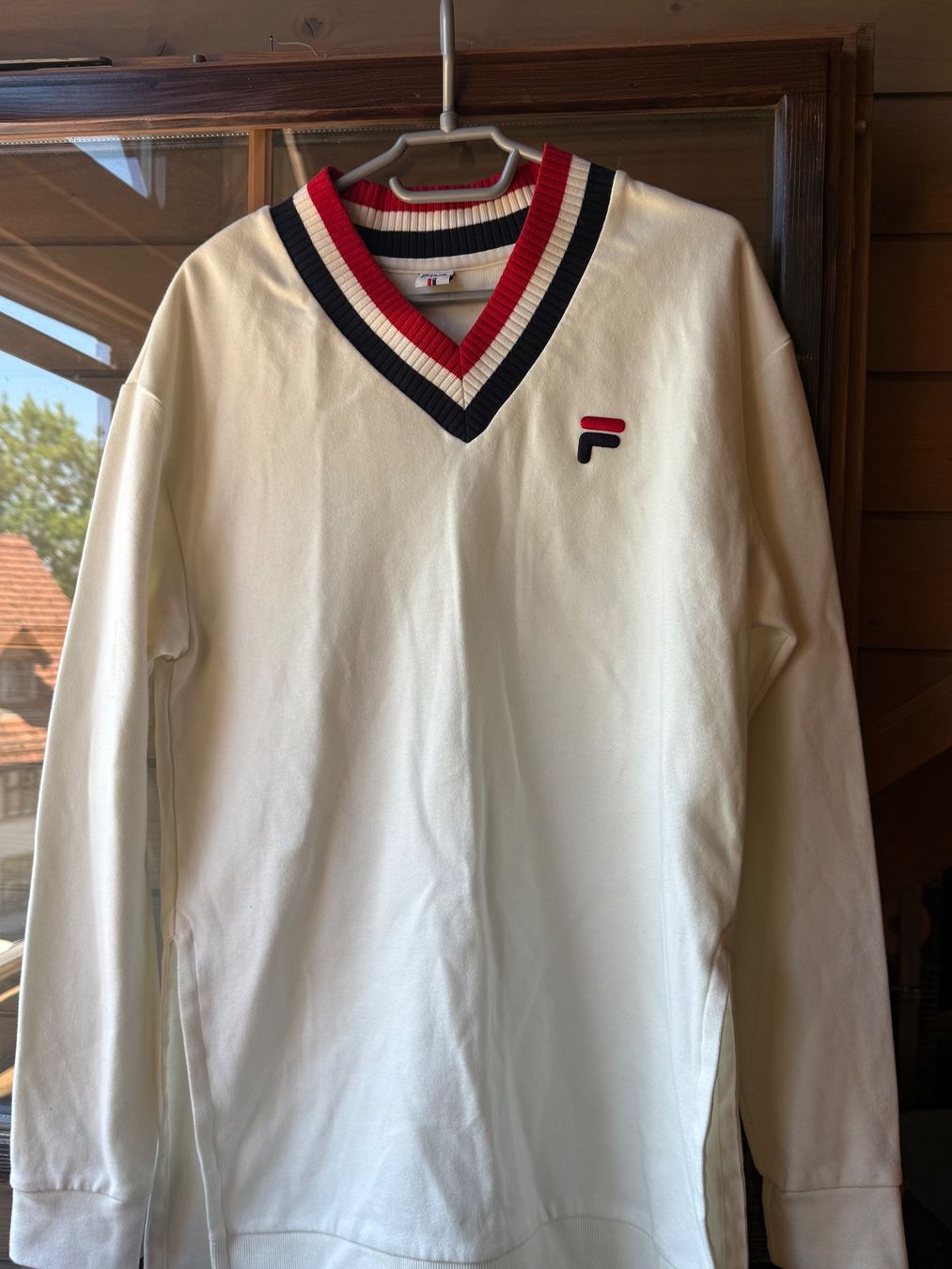 Fila Maglioni & Felpe: Fila Pullover weiss Grösse S – Usato da Aesch (Neftenbach) venduto da Maece_