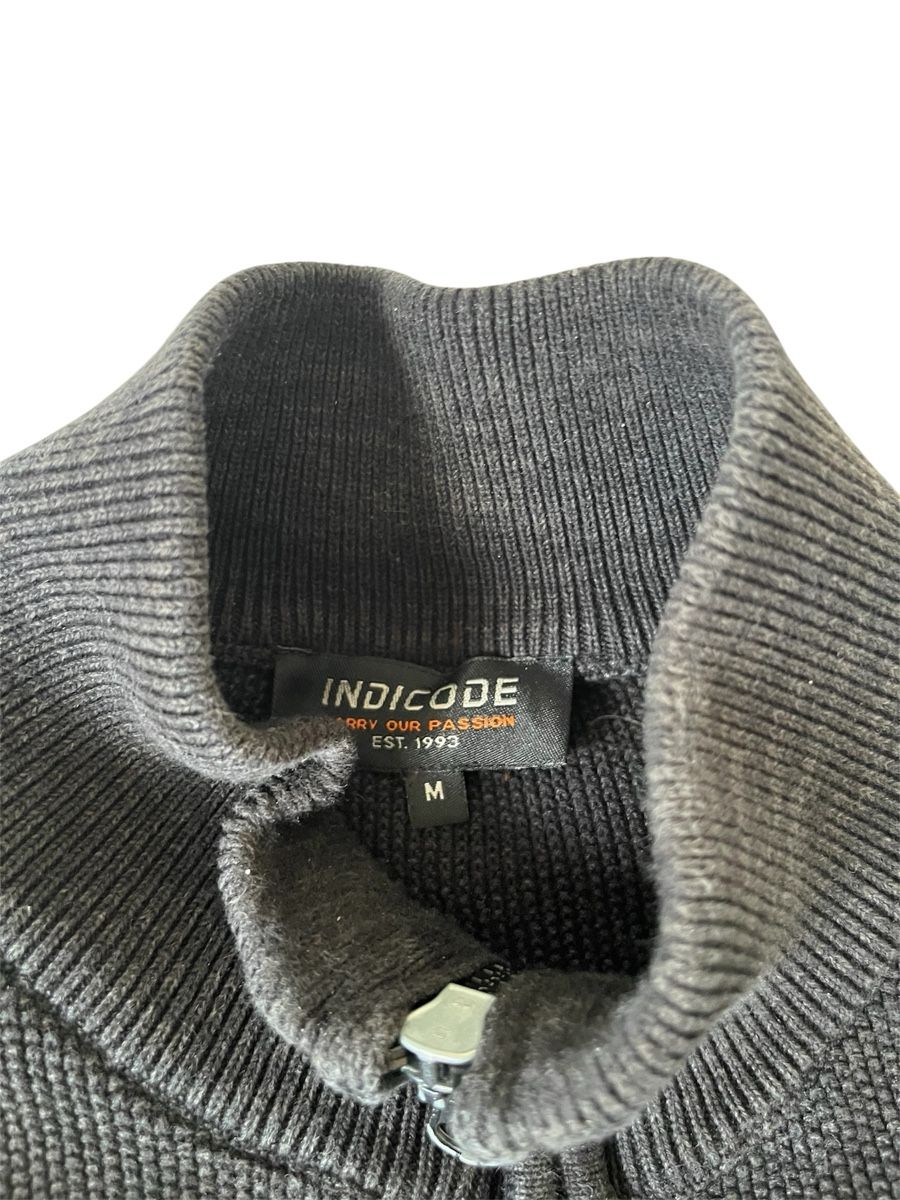 Maglioni & Felpe: Indicode Strickjacke mit Reissverschluss, Grösse M, Schwarz – Usato da Basel venduto da hut_76rq 2