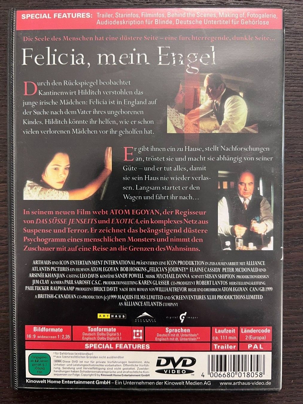 Tutti i DVDs: Felicia, mein Engel – Usato da Zürich venduto da FilmFreunde 1