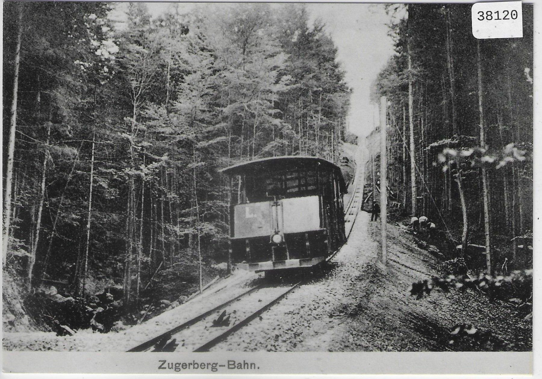 Cartoline postali: Zugerbergbahn ZBB – Usato da Ettingen venduto da Kartenplanet