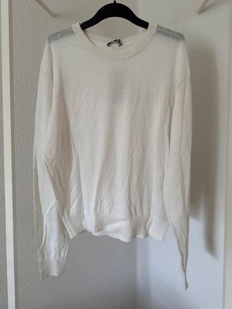 MASSIMO DUTTI leichter Pullover m. Seide, NEU + Etikett Gr.L
