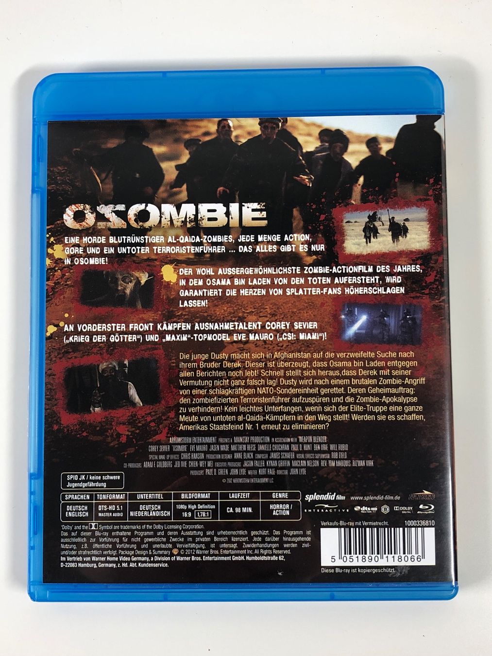 Alle DVDs: Osombie (2012) - Bluray – Gebraucht aus Bern von McFlurry_88 1