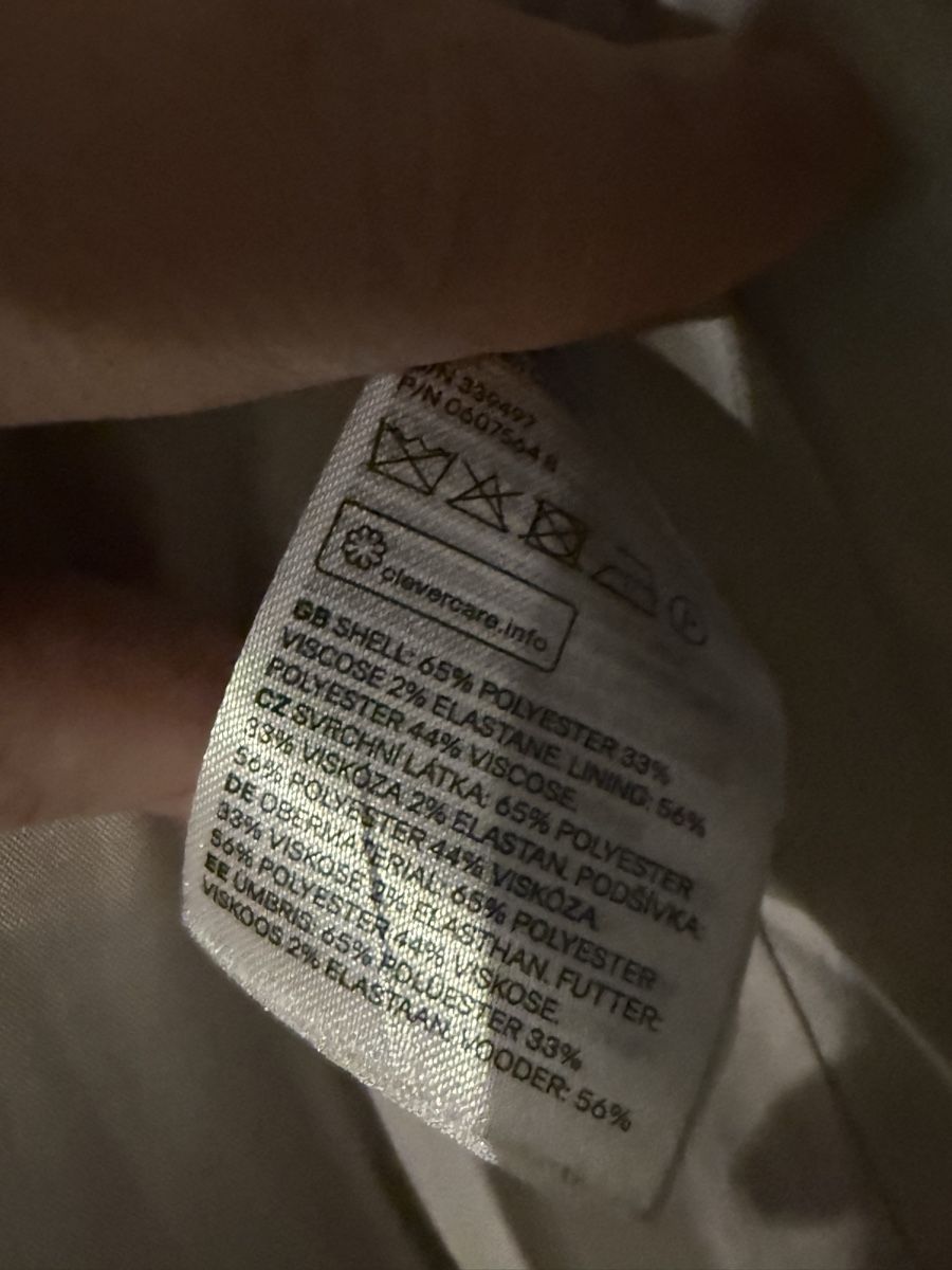 H&M Giacche: H&M Blazer, Grau Kariert, Grösse 34 – Nuovo (secondo la descrizione) da Basel venduto da zukk_ 3