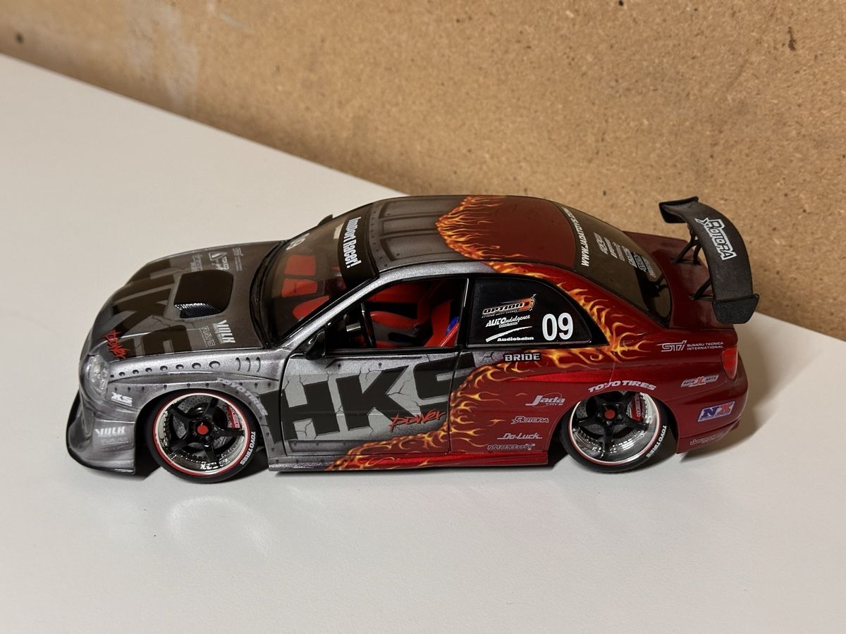 Subaru Modellini d'auto: Subaru Impreza 1:18 – Usato da Gampel venduto da DarkWRX