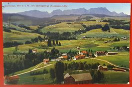 Gontenbad 1920 - Mit Aushilfsstempel GONTEN