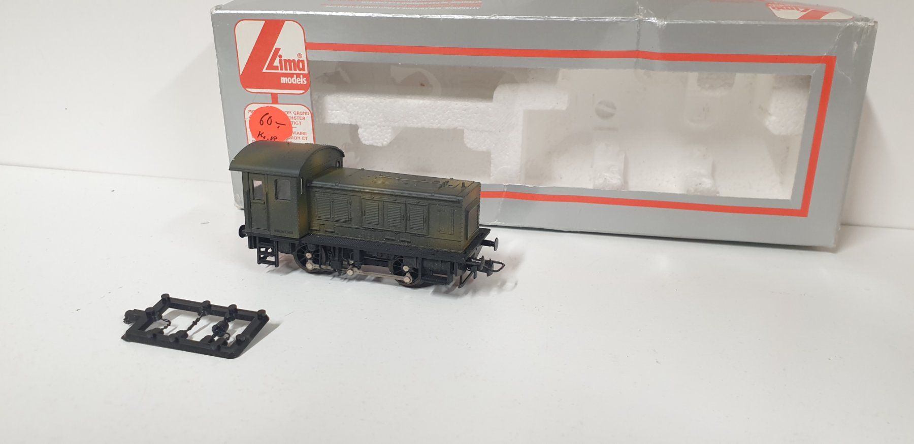 Lima Modellini di ferrovie: Lima Armee Lok H0/DC – Usato da Geroldswil venduto da TopTrain54