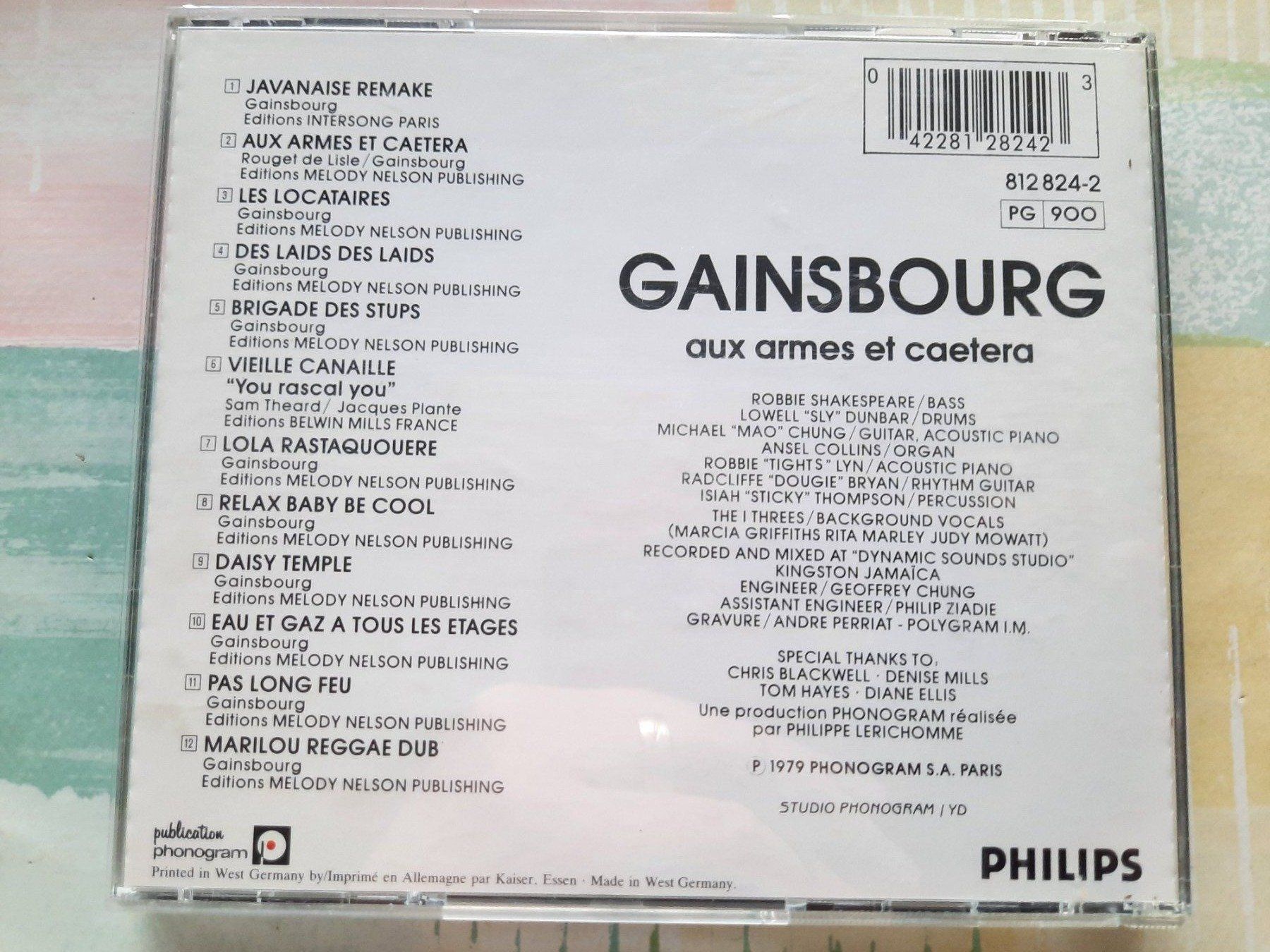 CD: Cd Gainsbourg - Aux Armes caetera – Usato da Pully venduto da bro_n52j 1