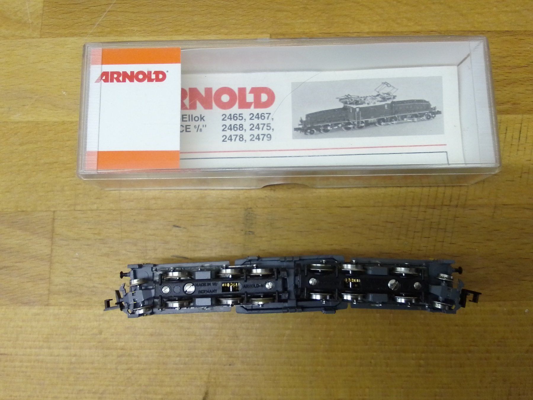 Arnold Modellini di ferrovie: Lok Re 6/8 ll – Usato da Zollikofen venduto da Noak 4