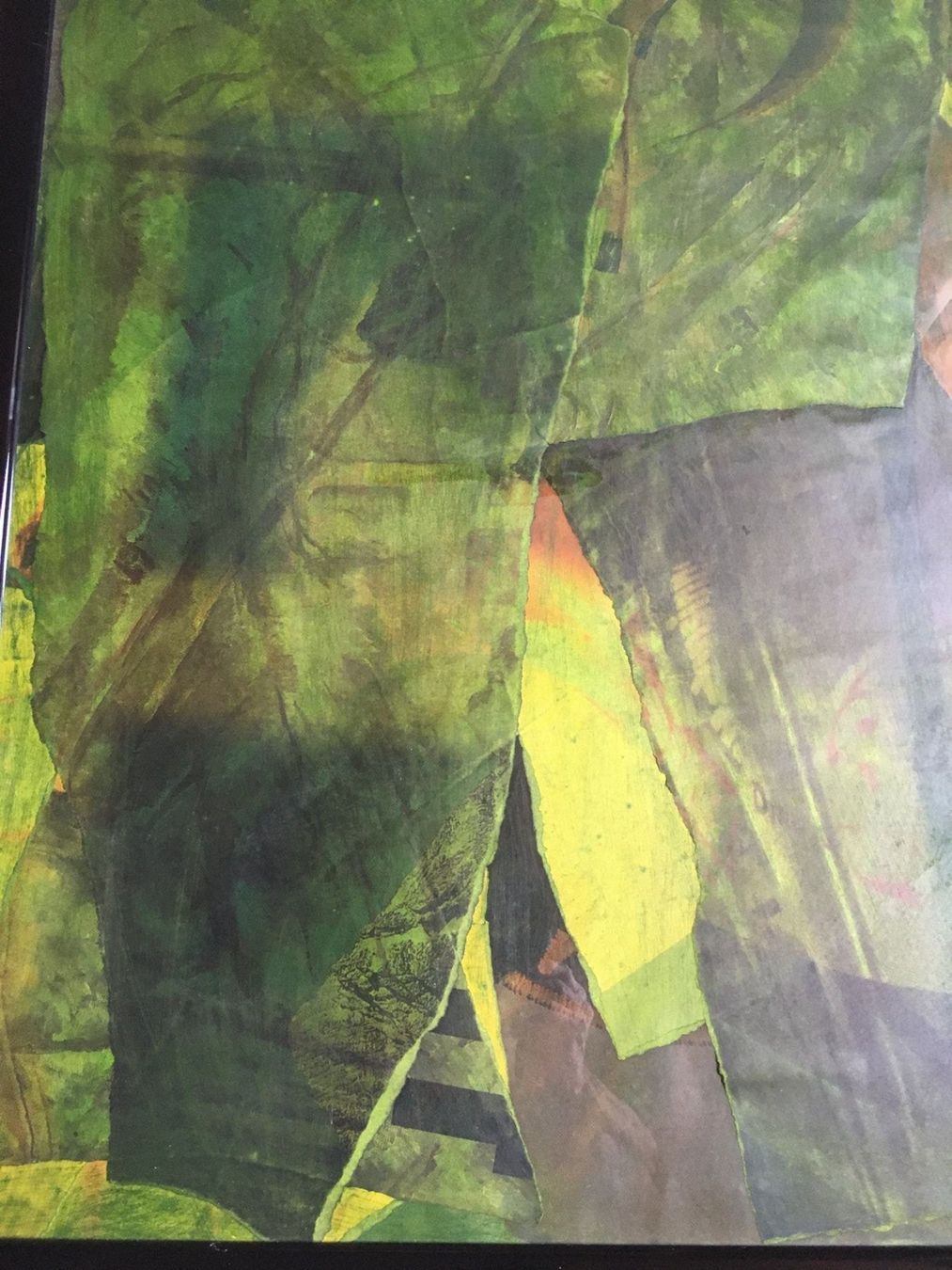 Dipinti: grosses Bild, Waldlichtung, Angelina dalla Monta – Usato da Männedorf venduto da Amleto3 4