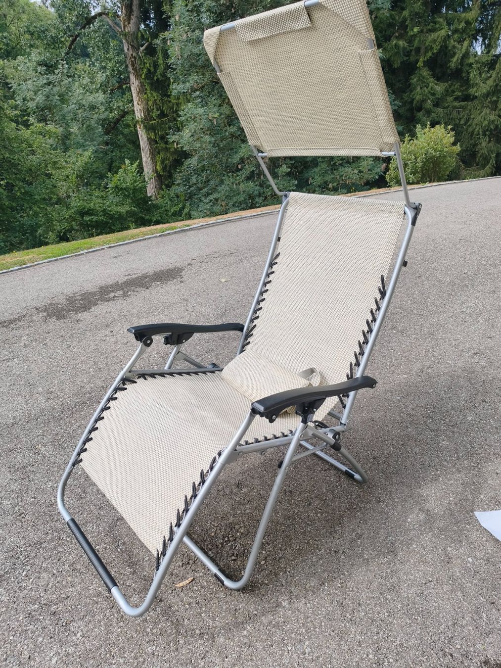 Sedie a sdraio: Chaise longue  toile beige neuve – Nuovo e nell'imballaggio originale da Fribourg venduto da val_9yqy 2