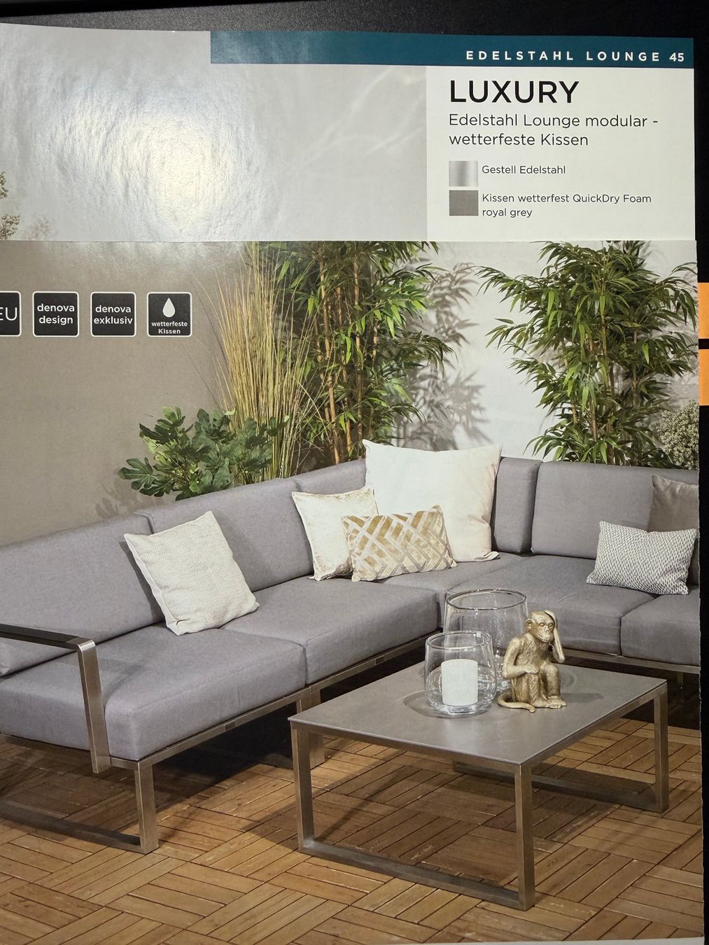 Sofas: Edelstahl Lounge – D'occasion à Meilen par Sveasola-2021