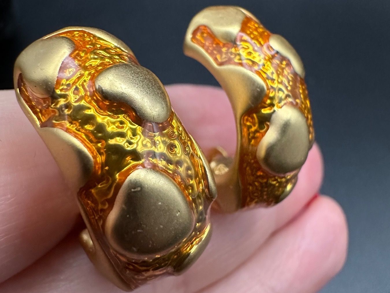 Orecchini pendenti & Orecchini a lobo: Ohrringe Schmuck von "QV" – Usato da Lamone venduto da LaCantinaMagica 4