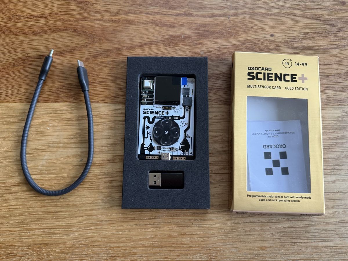 PC: OXOCARD Mutlisensor Card Gold Edition – Nuovo (secondo la descrizione) da Himmelried venduto da Cyperes