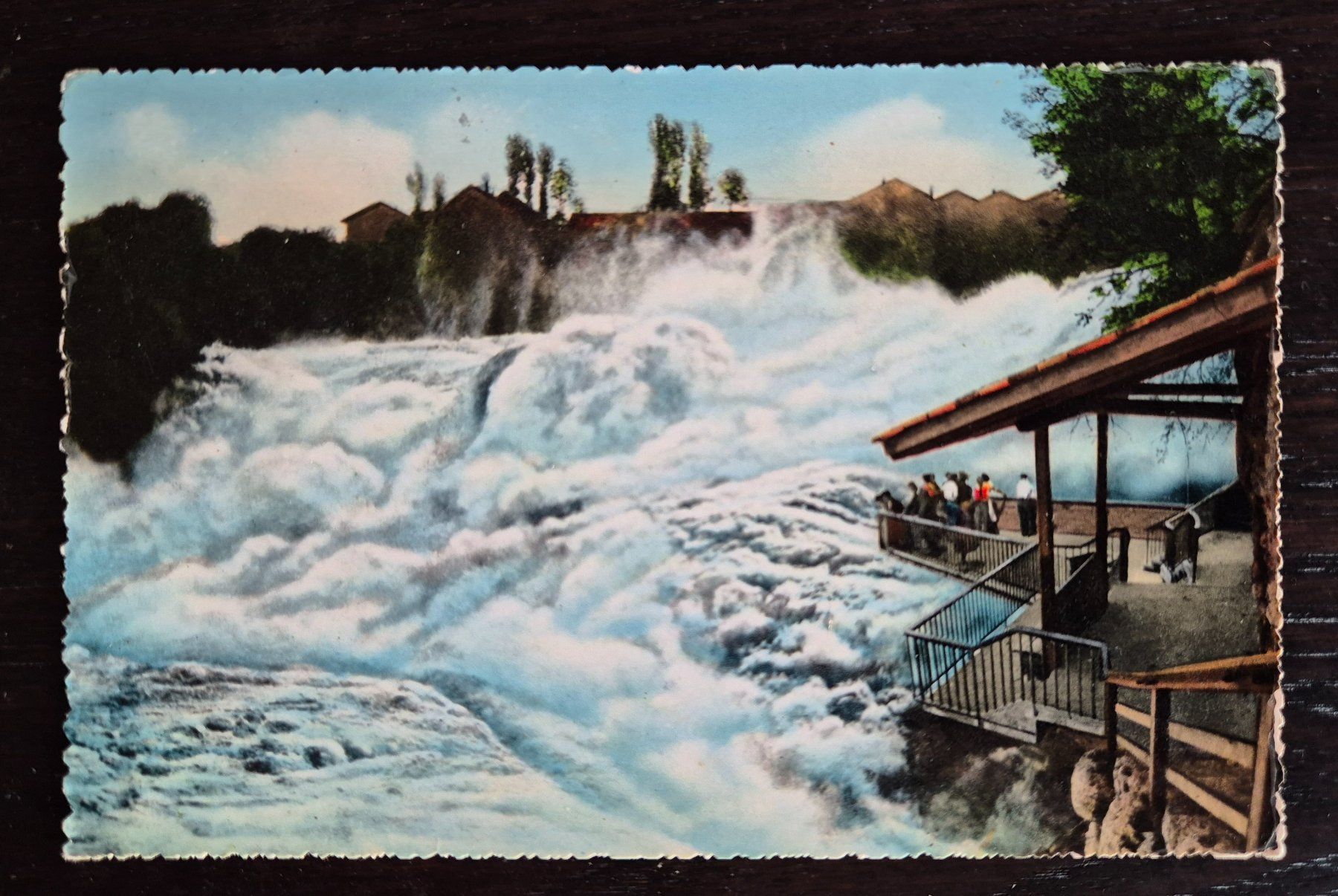 Cartoline postali: Postkarten Rheinfall 1951-54 – Usato da Buus venduto da papillon098 1