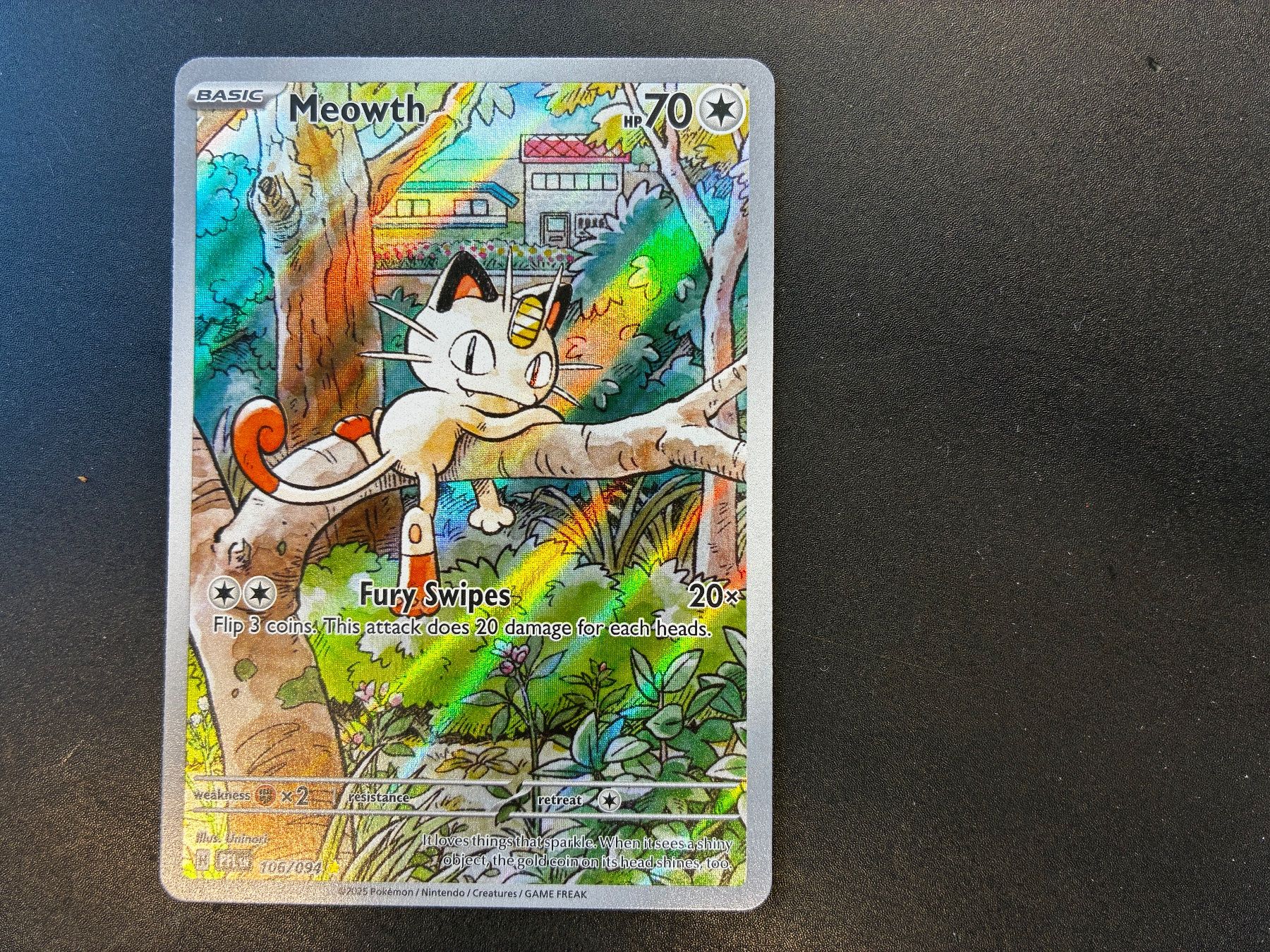Pokémon Carte collezionabili: Meowth - 106/094 - Phantasmal Flames - en – Nuovo (secondo la descrizione) da Hütten venduto da yve_tf69