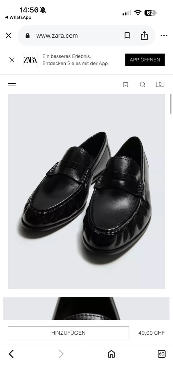 Zara Scarpe da uomo: Penny Loafer  Zara  – Nuovo (secondo la descrizione) da Lengnau AG venduto da Liirim 1
