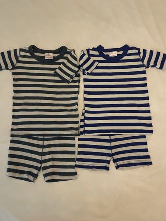 Pyjamaset Hanna Andersson gestreift Grösse 120 cm