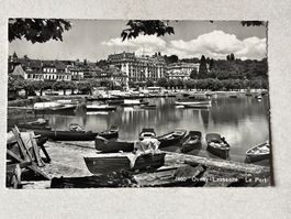 Originale Vintage Ouchy-Lausanne, Le Port!