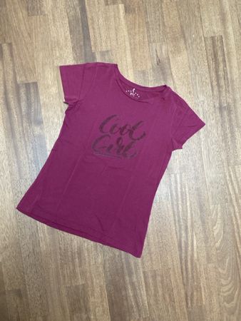 T-Shirt - S / bordeaux / dunkelrot