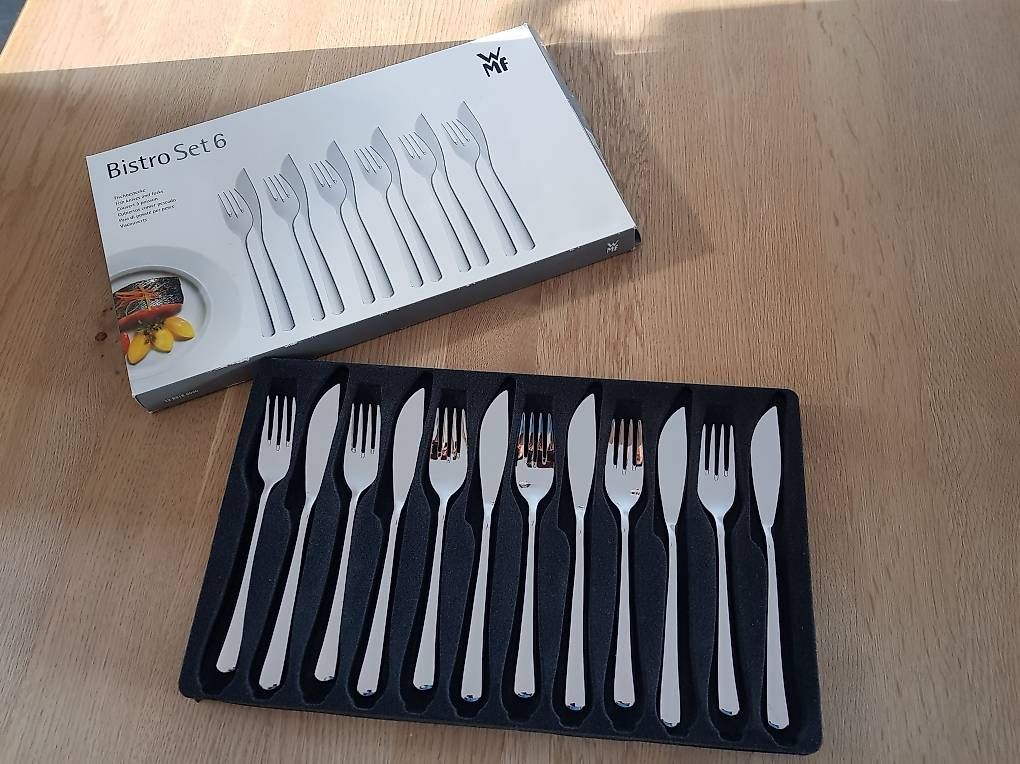Set di posate: Fischbesteck – Nuovo e nell'imballaggio originale da Thusis venduto da Zappelbina 1