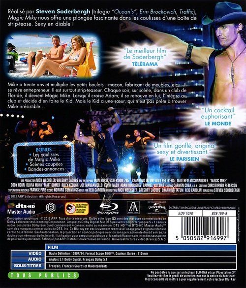 Tutti i DVDs: MAGIC MIKE – Nuovo (secondo la descrizione) da Bursins venduto da Adabel 1